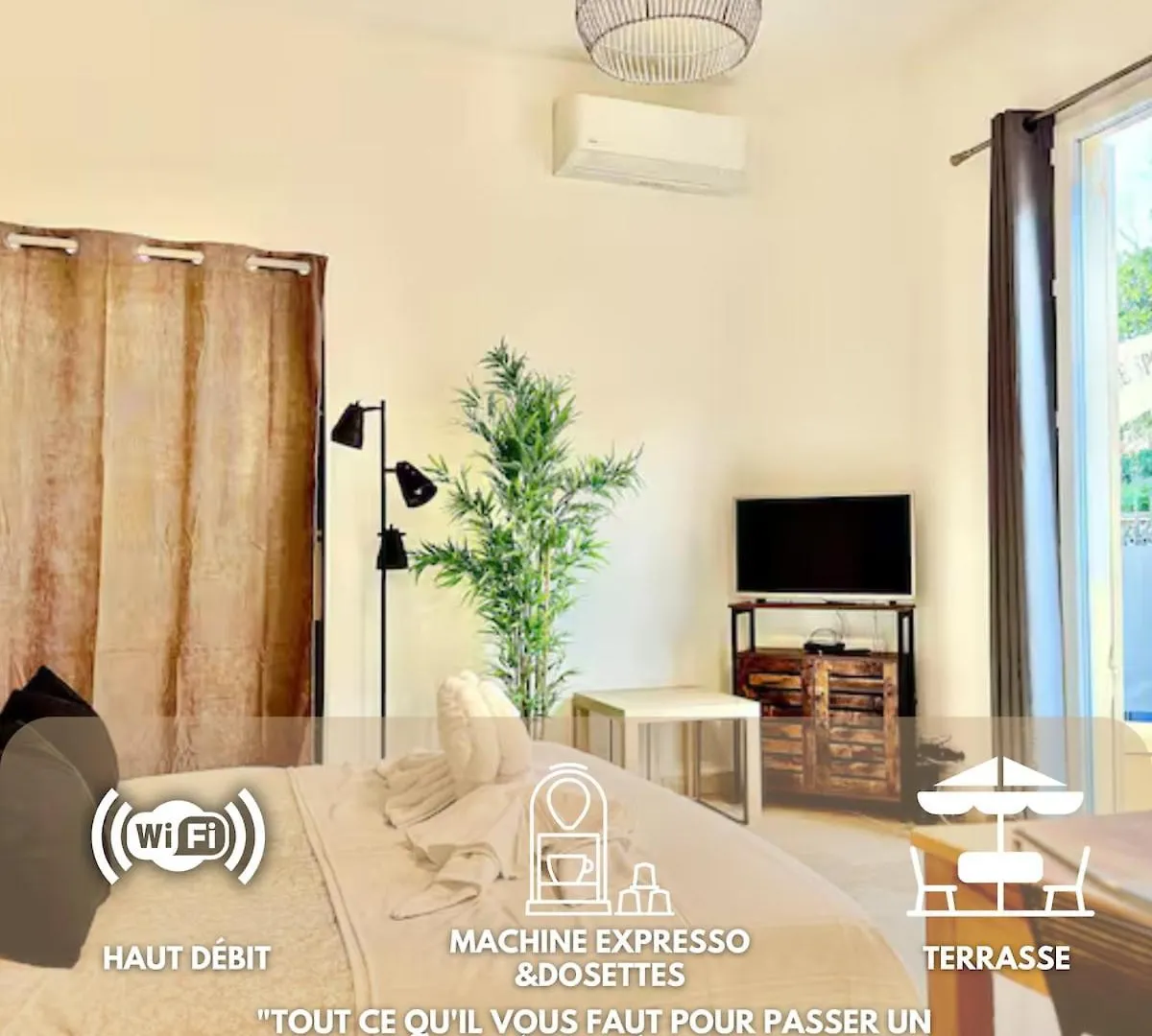 Studio Cosy, Terrasse, Proche Mer Et Tramway Nice