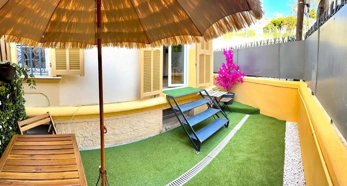Apartment Studio Cosy, Terrasse, Proche Mer Et Tramway Nice